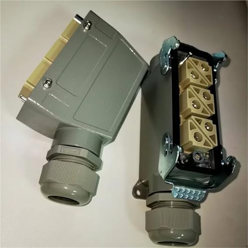 Conector rectangular de alta corriente 100A y 1000V HDC-HMK-006 industrial e impermeable 2