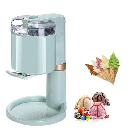 JIMINHUIXIN Maquina De Helados, MáQuina De Helado PequeñA para El Hogar, No Requiere PrecongelacióN, MáQuina De Helado RáPida De Gran Capacidad De 1L, para Sorbete