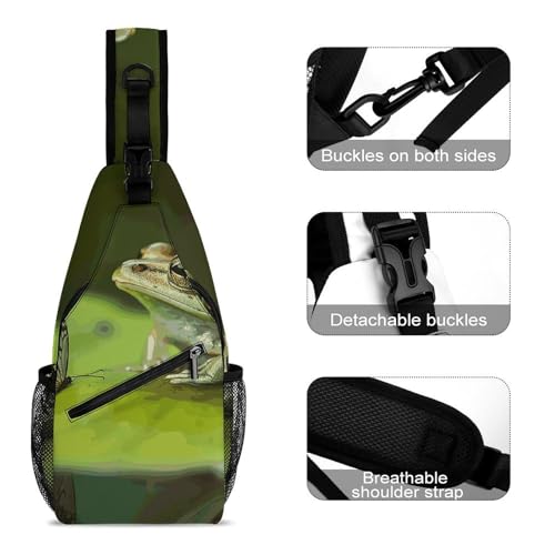 Bolso cruzado casual para viaje y senderismo unisex miniatura 3