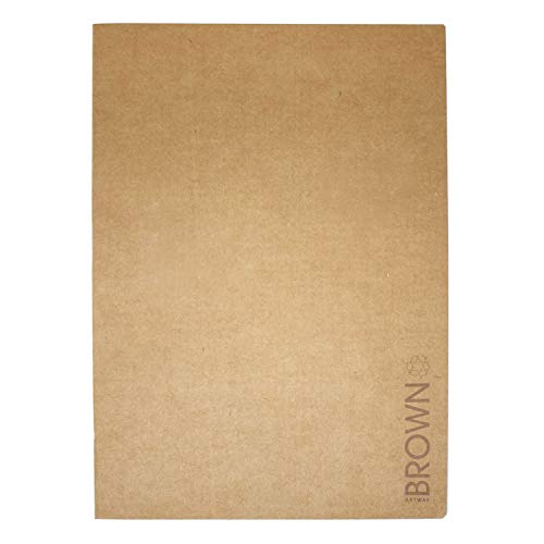 Carnet à dessin A3 avec papier kraft souple résistant lot de 6 Artway