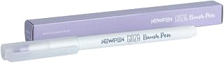 Caneta Ponta Pincel, Newpen, Brush Pen, Ginza Pro, Roxo Pastel Lavanda