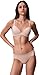 Calvin Klein Sujetador de Media Copa Mujer Lift Elástico, Beige (Beechwood), 95B