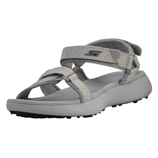 Skechers Women's Grey Spikeless Golf Sandals