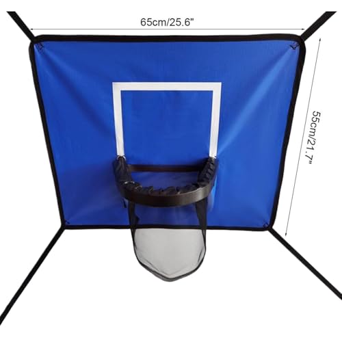 Panier de basket pour trampoline avec kit de jeux de rebond extérieur - 6