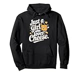 Photo Gallery design per amanti del formaggio just a cheese lover felpa con cappuccio Photo Gallery design per amanti del formaggio just a cheese lover felpa con cappuccio
