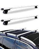 Turnart 52” Roof Rack Cross Bars Universal Car Roof Rack Crossbars Thick Aero Aluminum Cross Bars Ro