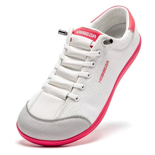 HOBIBEAR Zapatillas Unisex Anchas Tipo Descalzo para Mujer y Hombre | Drop Cero | Zapatilla cómodas y Minimalistas Correr por senderos al Aire Libre Zapato