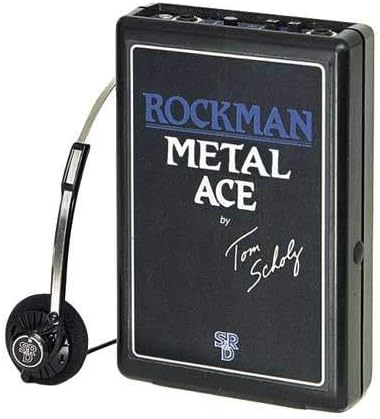 Dunlop MA Rockman Metal Ace 5W Guitar Headphone Amp, Black