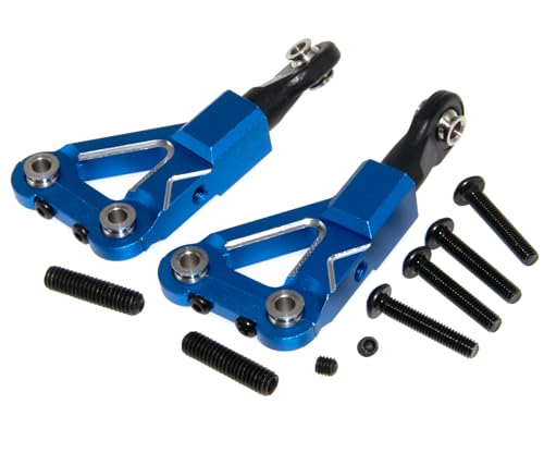 10533 Front Upper Suspension Arm Compatible with 1/10 Traxxas 4-Tec Upgrade Drift Ford Mustang...