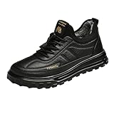 Chaussures de loisirs pour homme, sportives, imperméables, chaussures de jogging pour homme, semelle blanche, chaussures de marche pour homme 45, chaussures de course pour homme avec doublure en gel, chaussures d'extérieur imperméables pour homme, chaussures de trekking extra larges taille 47, chaussures de trekking pour homme, imperméables, chaussures de marche pour homme, chaussures en cuir, chaussures de course, chaussures d'extérieur pour homme à enfiler, chaussures pieds nus avec Semelle épaisse, homme Chaussures de king larges
