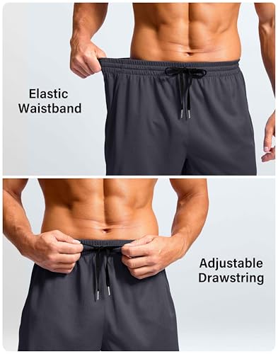 Image of G Gradual Men's Athletic Workout Shorts with Pockets 5 inch /7 inch /9 inch Lightweight Quick Dry Gym Basketball Running Shorts for Men