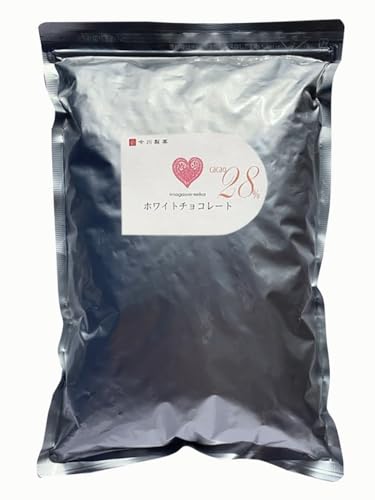 今川製菓 カカオ28％ホワイトチョコレート 1kg