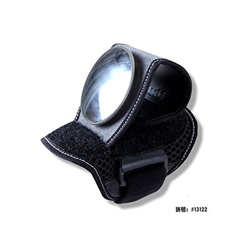 Una Bicycle Mirror Bicycle Rearview Mirror with Wrist Strap arm