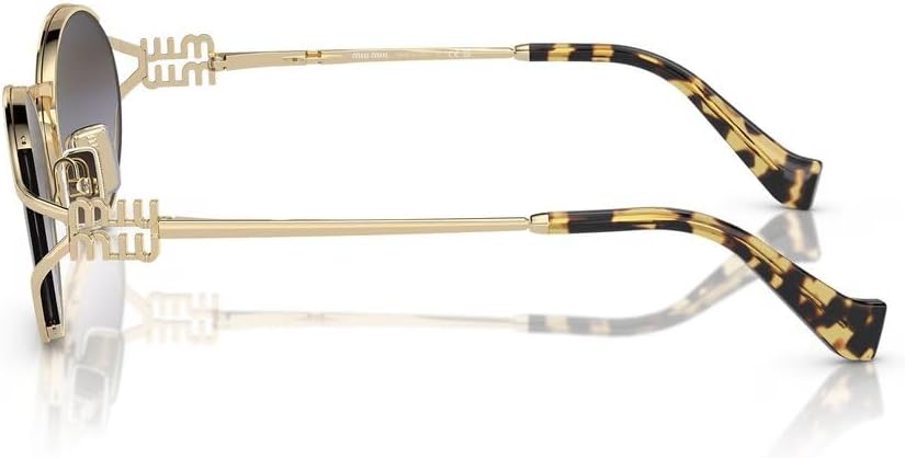 Miu Miu SMU 52YS Light Gold/Grey Shaded 54/21/125 women Sunglasses