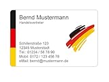 Visitenkarte jetzt personalisieren. Einfach auf die Schaltfläche “Jetzt anpassen“ klicken. Wir passen Ihren eingegebenen Text so wie auf dem Produktbild an!