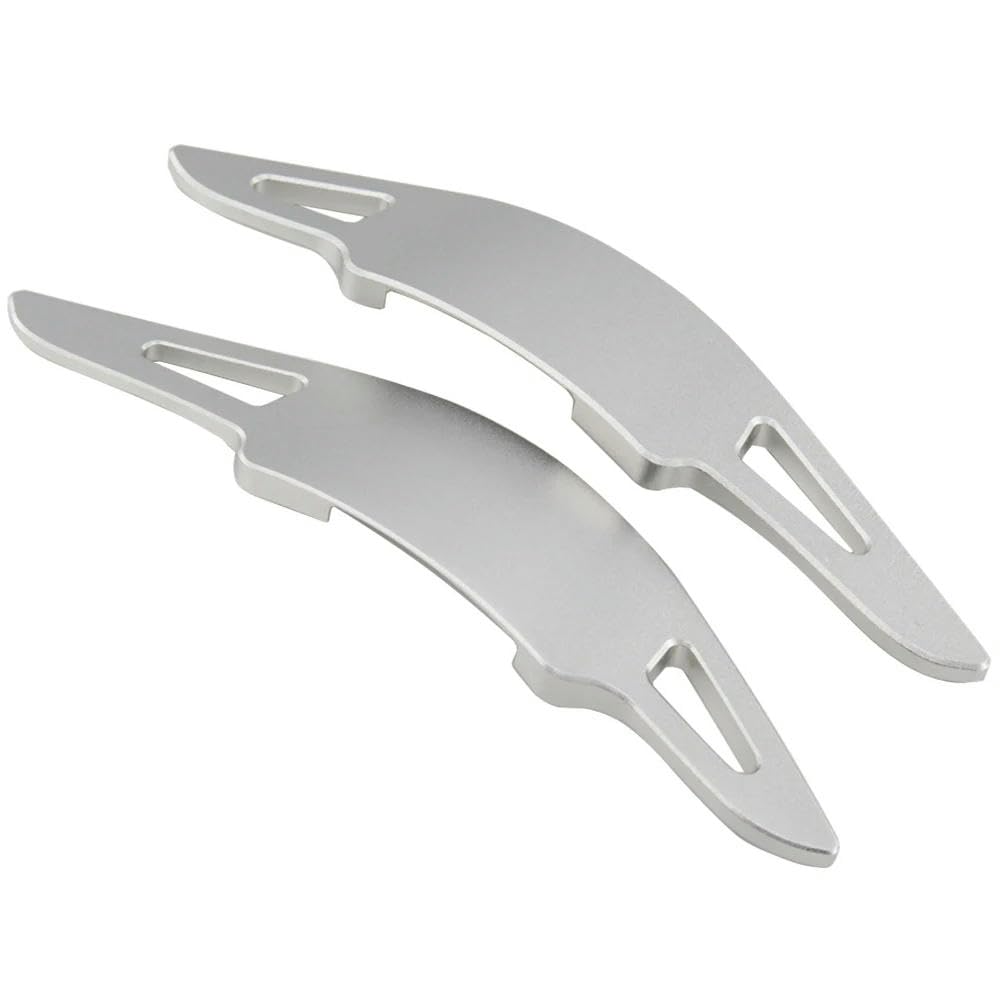 2 Stücke Lenkrad Schaltwippen Verlängerung Paddles Lenkrad Für Mazda 3 CX30 MX30 CX-30 MX-30 e-SKYACTIV-G 2020-2025 Aluminium Schaltwippen Aufkleber