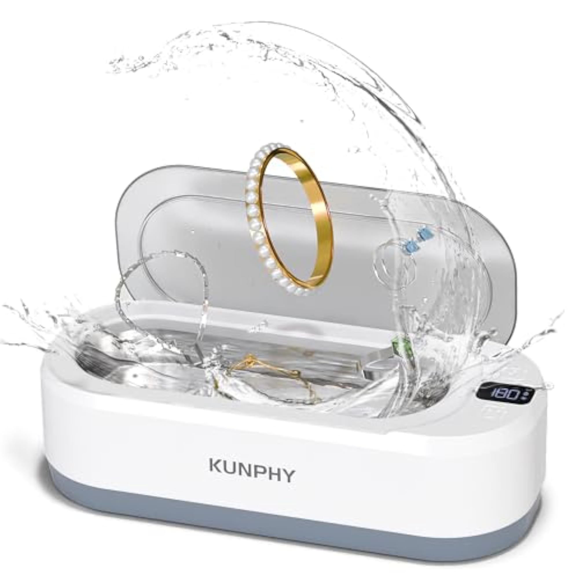 Upgraded Ultrasonic Cleaning Device for Glasses and Jewellery