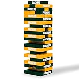 Wild Sports NFL Green Bay Packers Table Top Stackers Game