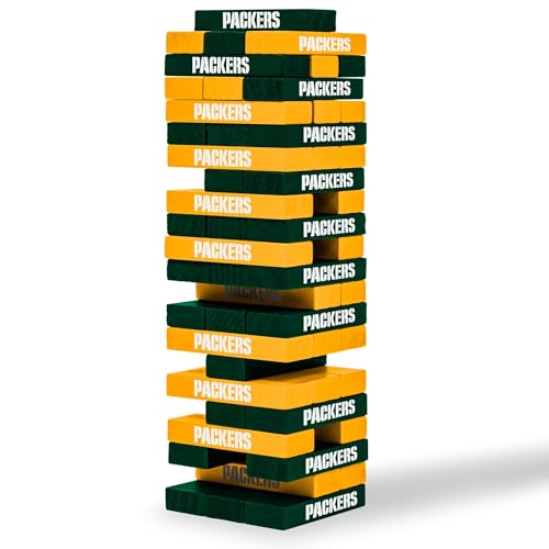 NFL Green Bay Packers Jenga Blocks Game
