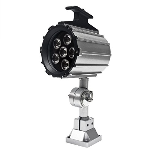Wisamic LED Work Light for Lathe, CNC Milling Machine, Drilling Machine, Aluminum Alloy
