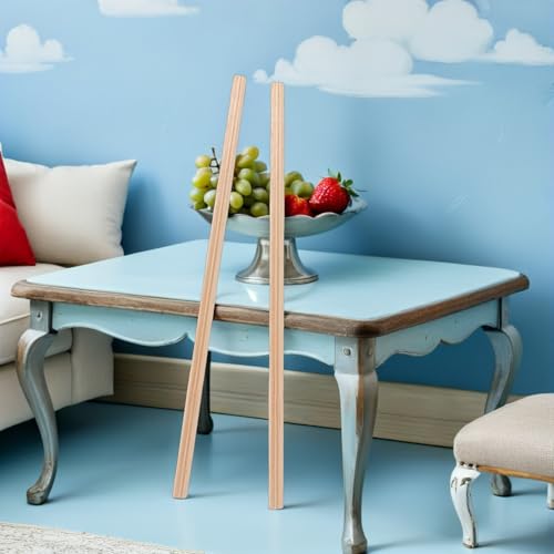 Mini-baguettes de bois brut Abaodam : 20 moulures décoratives légères et faciles à découper