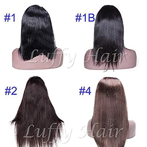 Kinky Straight Flat Tip Human Hair Extension Pre Bonded Brazilian Remy Hair Coarse Italian Yaki Flat Tipped Keratin Fusion Hair Extension 100g 100Pieces (14inch 100pieces, #4(Dark Brown))