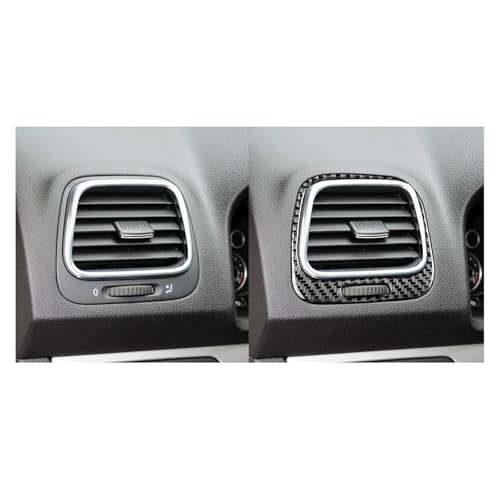 Fibra de carbono premium para marco de ventilación de CA en vehículos de 2008 a 2017 4
