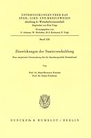 Zinswirkungen Der Staatsverschuldung: Eine Empirische Untersuchung Fur Die Bundesrepublik Deutschland 3428057279 Book Cover