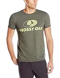 Mossy Oak Men's Short Sleeve Front Tonal Graphic
