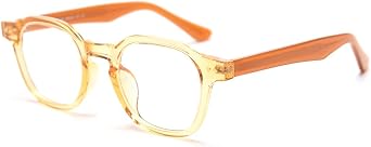 Square Acetate Glasses Frame Men Transparent Grey Optical Eyeglasses for Women