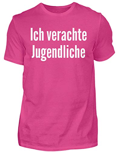T-Shirt Haut de Gamme Homme Rose XL | Fini les Basiques Déformés