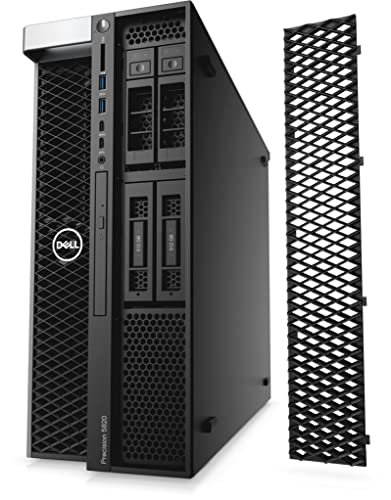 Image of Dell Precision T5820 Workstation Desktop | Core i9-10940X - 4TB HDD + 1TB SSD Hard Drive - 64GB RAM - Nvidia RTX A5000 | 14 cores @ 4.6 GHz - 16GB GDDR6 Win 11 Pro Black (Renewed)