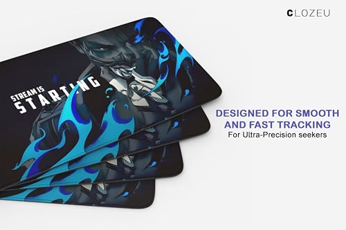 Image of Mouse Pad, Large Extended Desk Mouse Pad, Non-Slip Spill-Resistant Mousepad with Special-Textured Surface,Gamer /Office /Home 585mm x 280mm