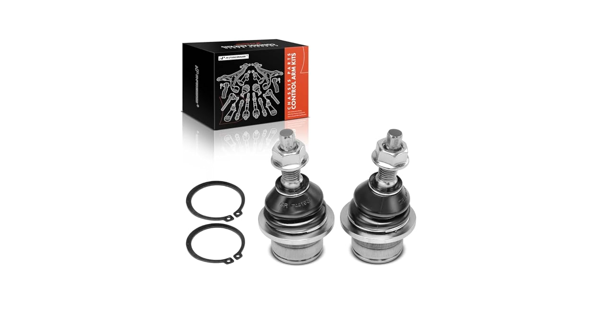 Amazon.com: A-Premium 2 x Front Lower Ball Joint Compatible