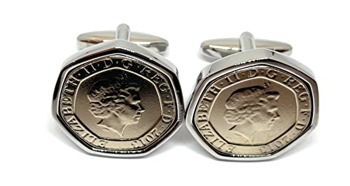 Gemelos SLV Premium 2013 con acabado chapado en plata y cierre especial para aniversario