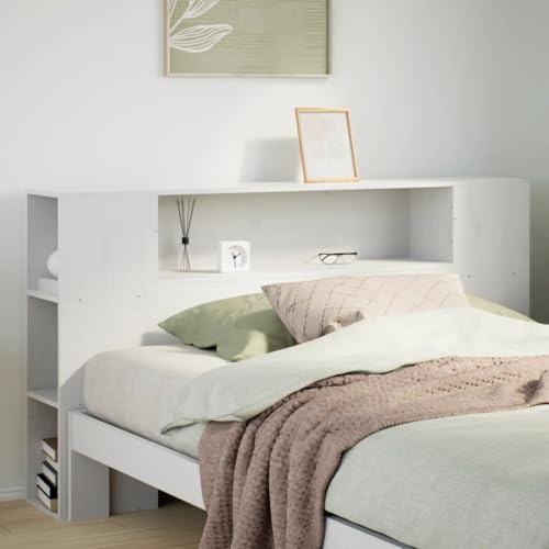 Cabeceros de Cama 135 Madera Blanca Marca Gecheer