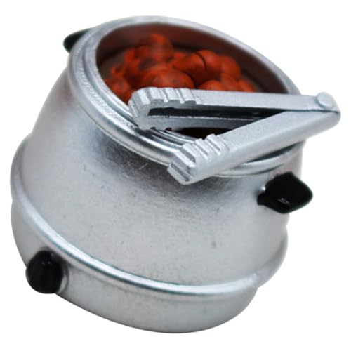 ibasenice Mini Utensilios De Cocina para Casa De Muñecas De Ollas y Sartenes Decoración De Mini Casa