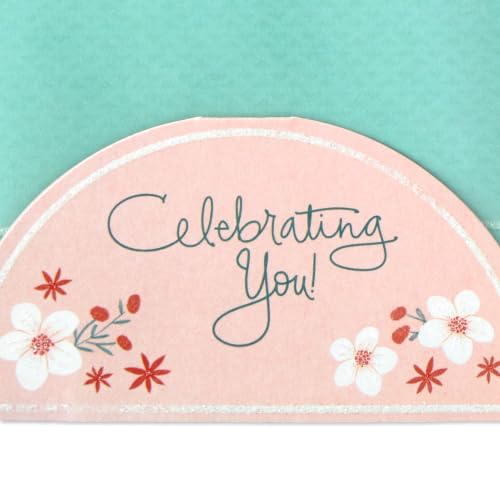 Hallmark Paper Wonder Pop Up Card (Tropical Flower Bouquet)