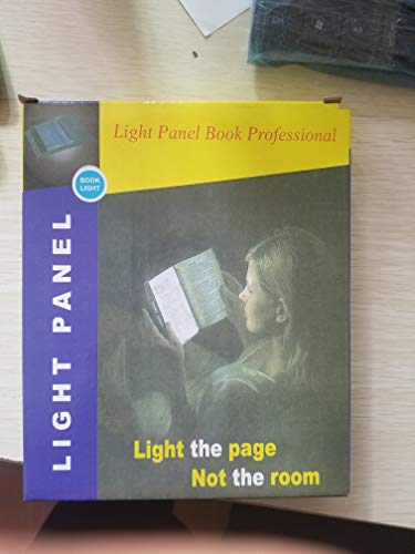 Image of LED Lightwedge Reading Lamp Night Flat Plate Portable Panel Book Light for Reading