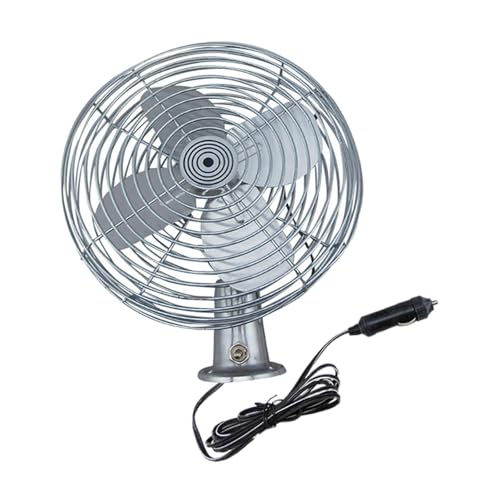 Folpus Ventilador de Enfriamiento Genérico de 8 Pulgadas, Práctico Ventilador de Camiones de Metal para