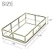Display4top Tray Mirror,Decorative Countertop Organizer,Vintage Gold Mirrored Glass Metal Tray Ornate Tray Jewelry Perfume Organizer Makeup Tray for Vanity,Dresser,Bathroom,Bedroom(12
