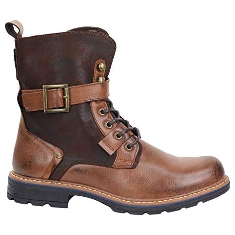 TruClothing Casual Laced Buckle Boots Cover