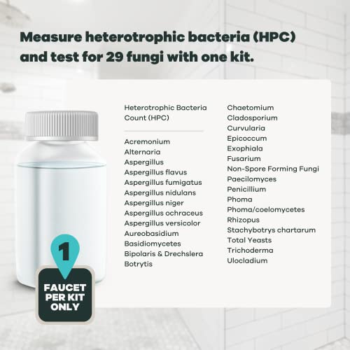 Image of Tap Score Mold and Fungus in Water Test Kit | Specialized EPA Certified Drinking Water Labs | 100% Unbiased | #1 Best Home Water Test 2021-24 NYT Wirecutter