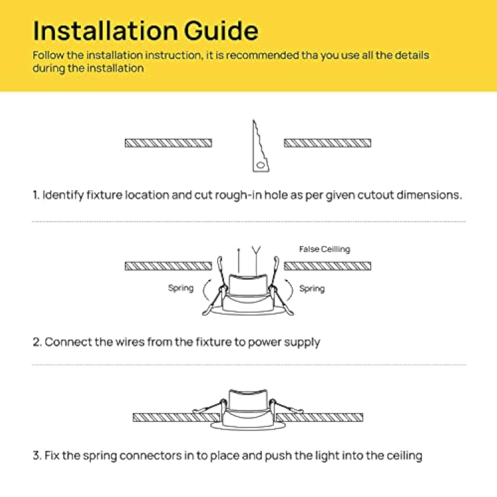 Garnet 9W LED Wave Spotlight, Adjustable Recessed Design
