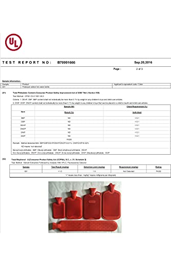 Peterpan Rubber Hot Water Bottles Set, Gifts For The Whole Family - Included: 1 Long Rubber Hot Water Bottle With Cover, 1 Xxx-Large Rubber Water Bottle #TOP6