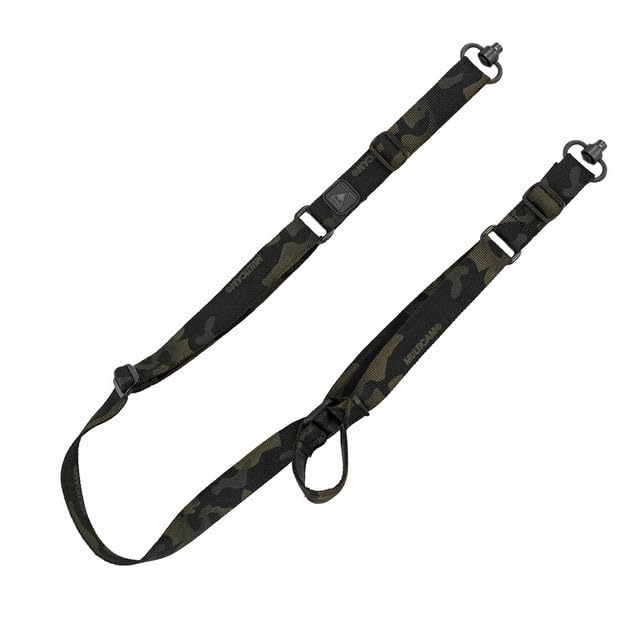 GrovTec GTSL137: Qs 2-Point Sabre Sling-W/Push Button Swivels-Multicam Black