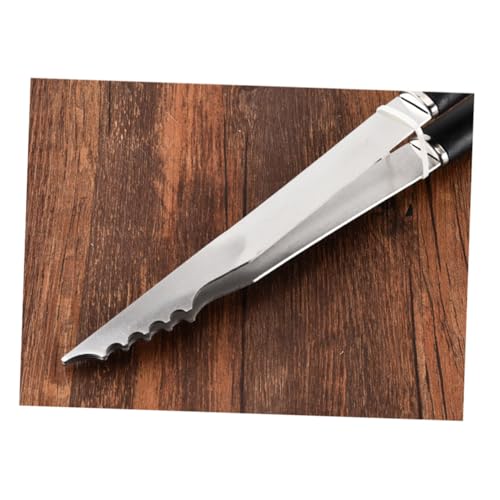 Set de 3 utensilios para parrilla en acero inoxidable miniatura 3