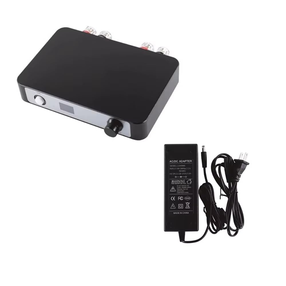 Toplionace Amplificador de Audio Estéreo Bluetooth 5.0 TPA3255 con DSP – Alta Potencia de Doble Canal