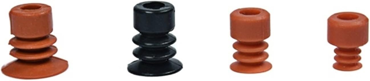 COKYIS Vacuum Sucker Industrial Manipulator Big Head Three Layers High Temperature Resistance and Static Control MP10152025(MP-25 Black X 10PCS)