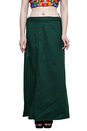 Image of Pistaa combo of 3 Women's Cotton Best Indian Readymade Inskirt Saree petticoats